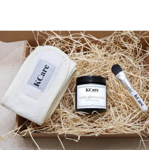 KCARE paketek z belim kozmetičnim zaščitnim trakom za lase